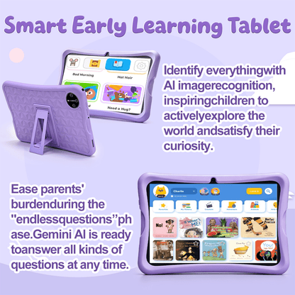 Kids Tablet 10-Inch Android 16, 16GB+128GB (1TB Expandable), Parental Control