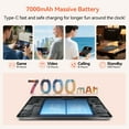 Android 15.0 Tablets,16GB RAM 128GB ROM 1TB Expand Tablets 11 inch, 2.4G/5G Tablet Android, 5G wifi 1280*800IPS Screen
