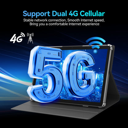 11" Tablet, 2026 Android 15 with Octa-core Processor, 16GB+128GB, 1TB Expandtion, 8000mAh Battery, HD IPS Large tableta,WiFi 6&BT5.0