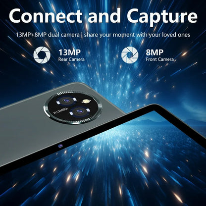 Qukenk,Android 14 Tablet, 14GB RAM+128GB ROM+1TB Expand, Dual Sim Card Slot,8000mAh, 5G WiFi+4G LTE, BT5.0, GPS