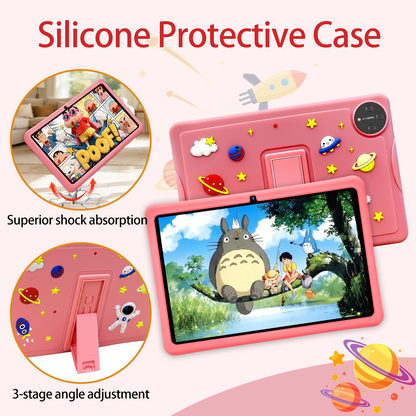 FERATINO Kids Tablet,10 Inch Ttablet with Parental Control,Google Kids Space, Android Tablet for Kids