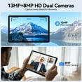 Android 15.0 Tablets,16GB RAM 128GB ROM 1TB Expand Tablets 11 inch, 2.4G/5G Tablet Android, 5G wifi 1280*800IPS Screen