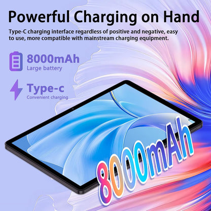 Android 15 Tablet ,8GB Ram 128GB Rom,5G WIFI 8MP+13MP Camera,1280x800 IPS Google Tablets