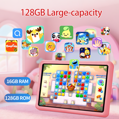 FERATINO Kids Tablet,10 Inch Ttablet with Parental Control,Google Kids Space, Android Tablet for Kids