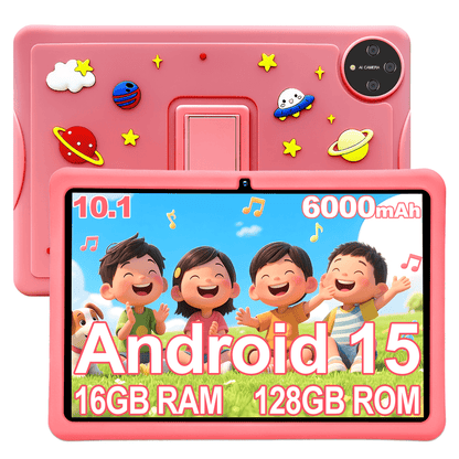 FERATINO Kid Tablet,10inch Ttablet with Parental Control,Google Kids Space, Android Tablet for Kids
