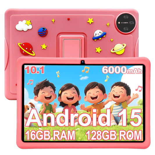 FERATINO Kid Tablet,10inch Ttablet with Parental Control,Google Kids Space, Android Tablet for Kids