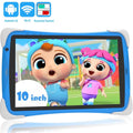 TABURETO Kids Tablet, Android 12, 64GB, Dual Camera, Preinstalled Kid Apps, Parent Control, Educational Stand